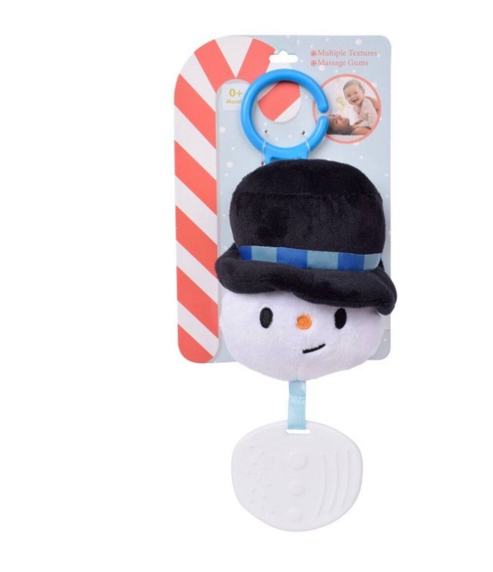 Sunny Days Chimes - Snowman massage gums baby